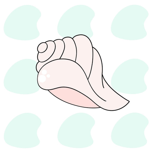 Conch Seashell 2023 - Cookie Cutter