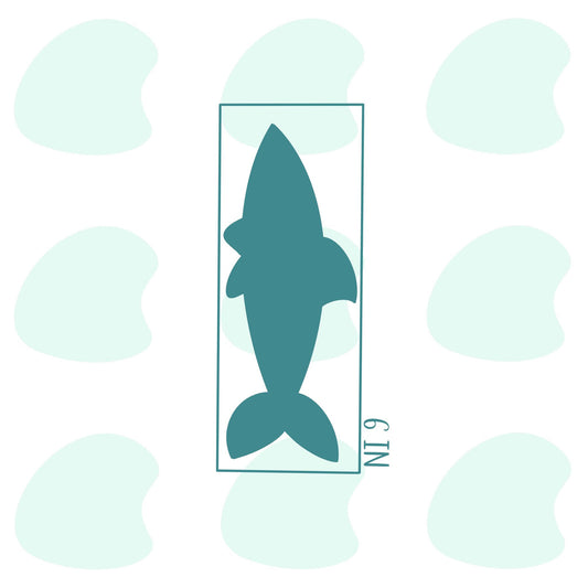 Skinny Shark Stick 6in - Cookie Cutter