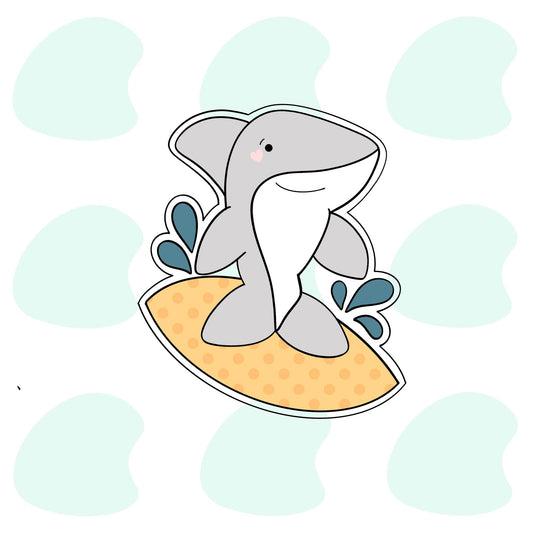 Surfing Shark 2023 - Cookie Cutter