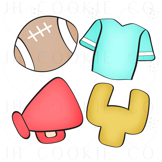 Football Minis - Cookie Cutters