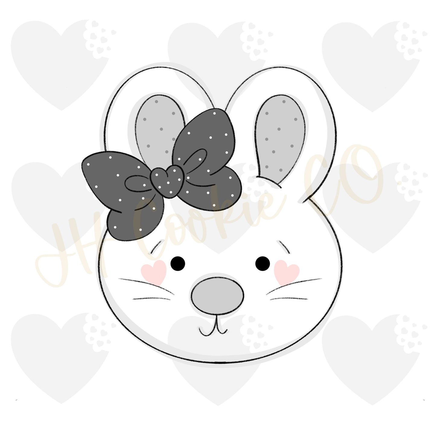 Chubby Mini Girl Bunny 2022 - Cookie Cutter
