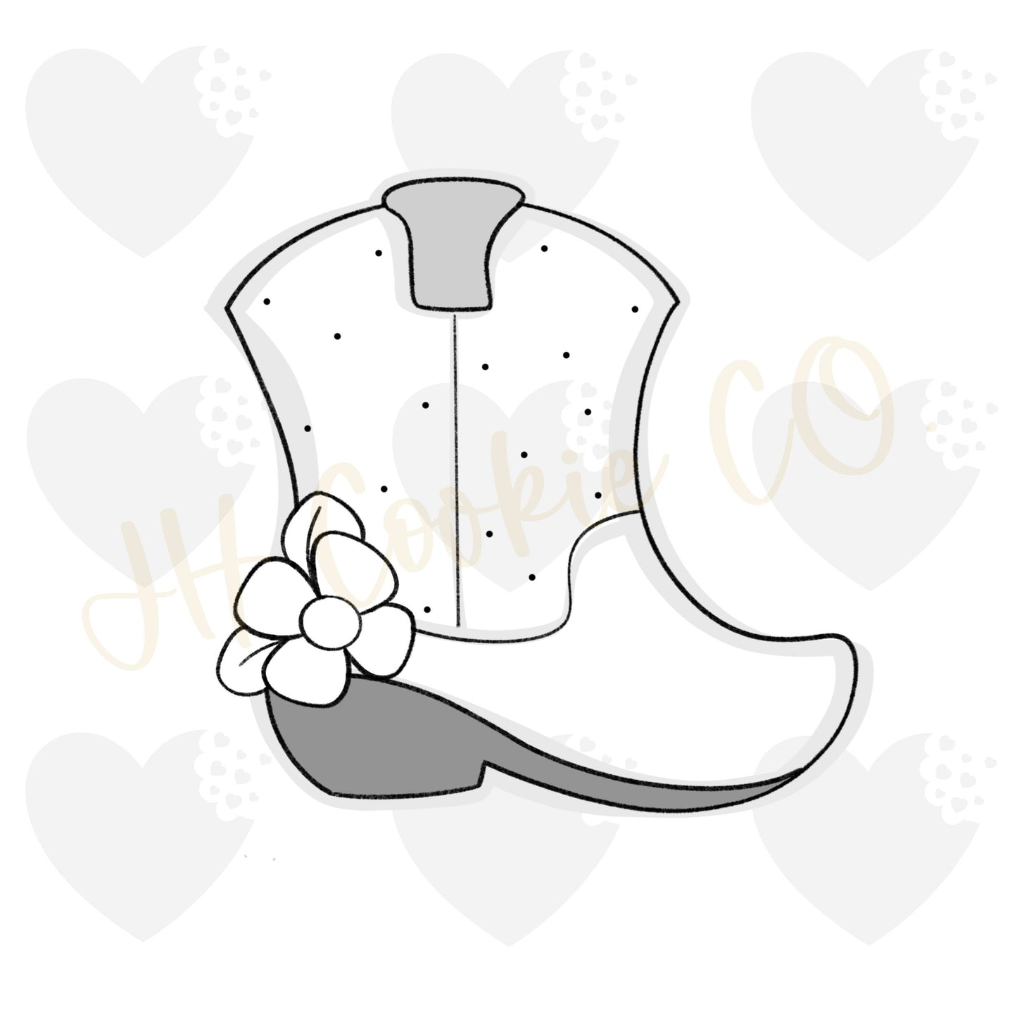 Floral Cowboy Boot (2022) - Cookie Cutter