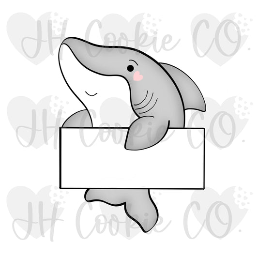 Shark Name Plaque (2022) - Cookie Cutter