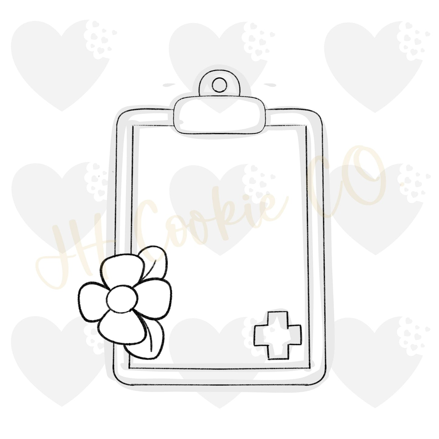 Floral Clipboard  (2022) - Cookie Cutter