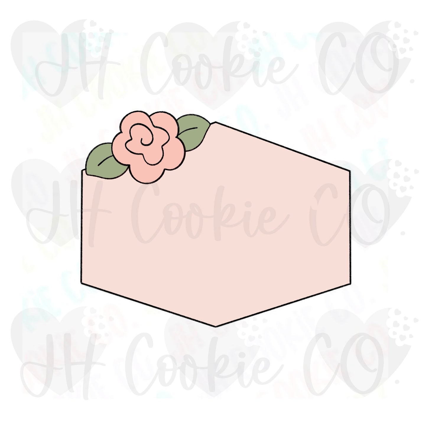 Floral Friday Plaque - Cookie Cutter