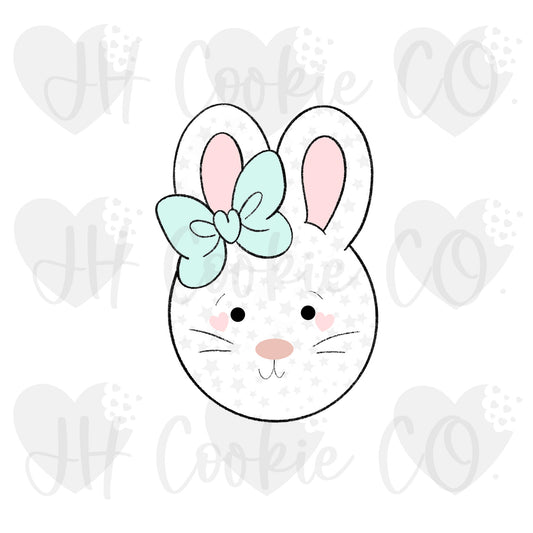 Bow Easter Bunny Stick [2023] - Cookie Cutter