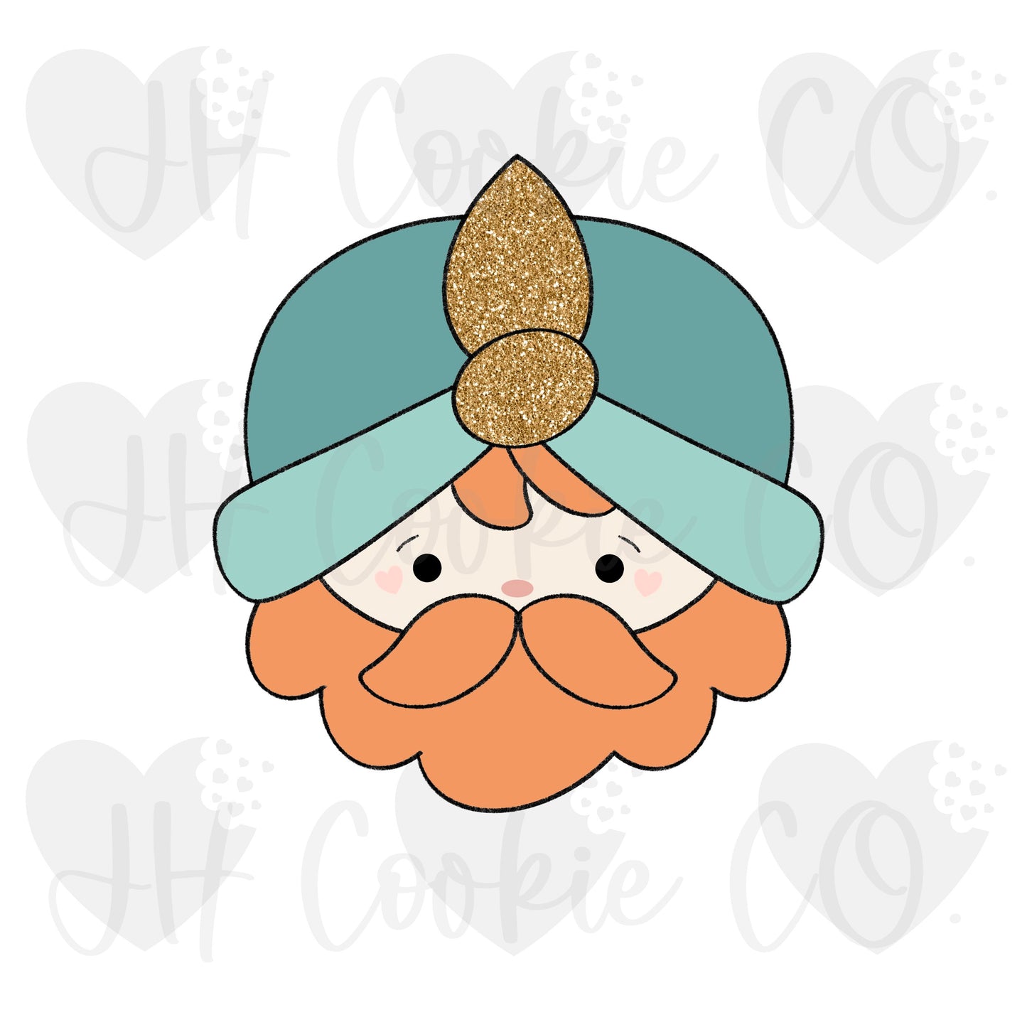 Wiseman #3 (Nativity Advent)  - Cookie Cutter