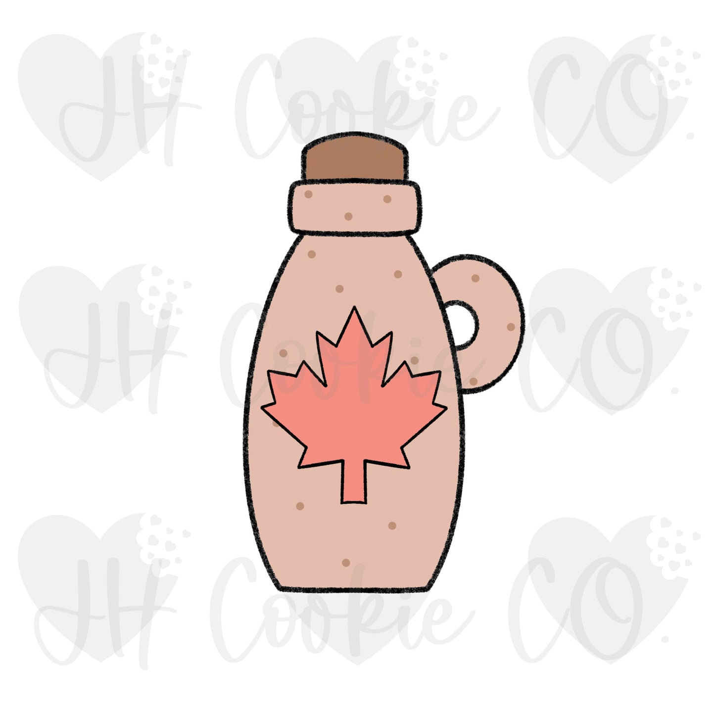 Syrup Bottle Stick  -  Cookie Cutter