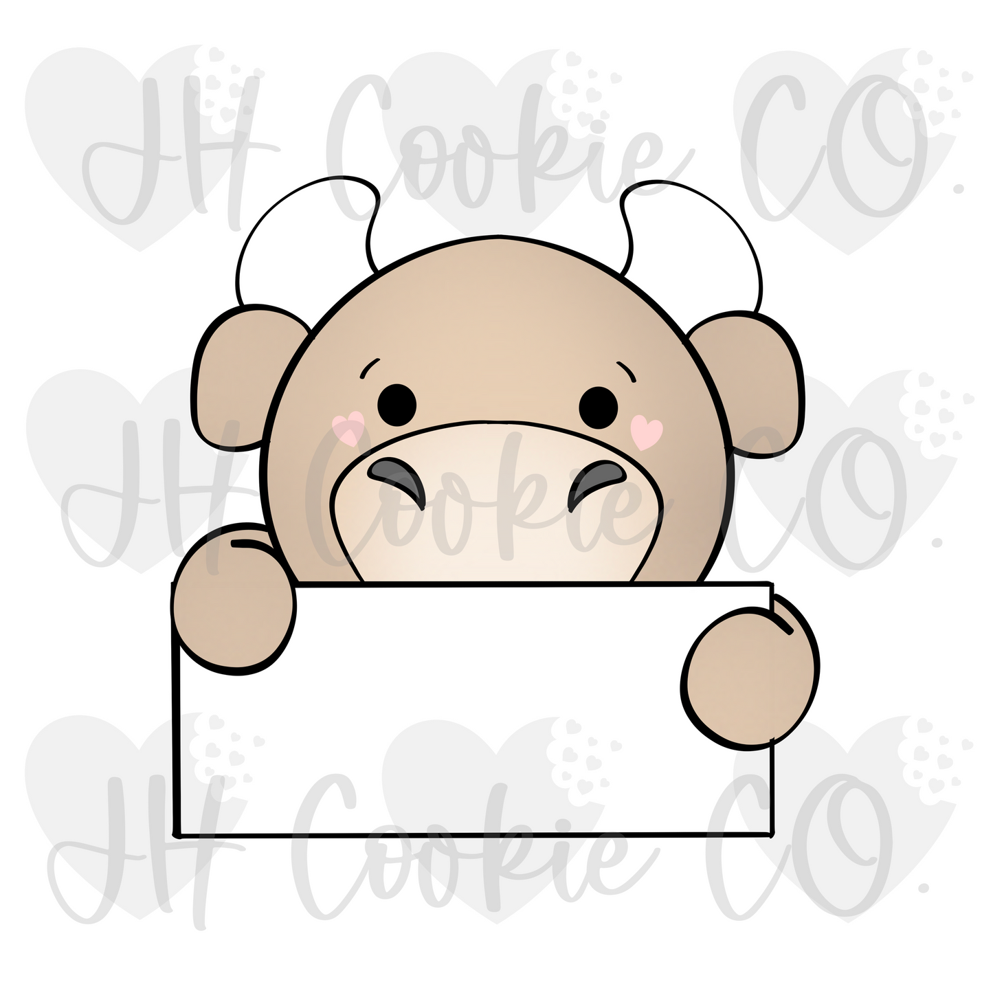 Bull Name Plaque  (2022) - Cookie Cutter