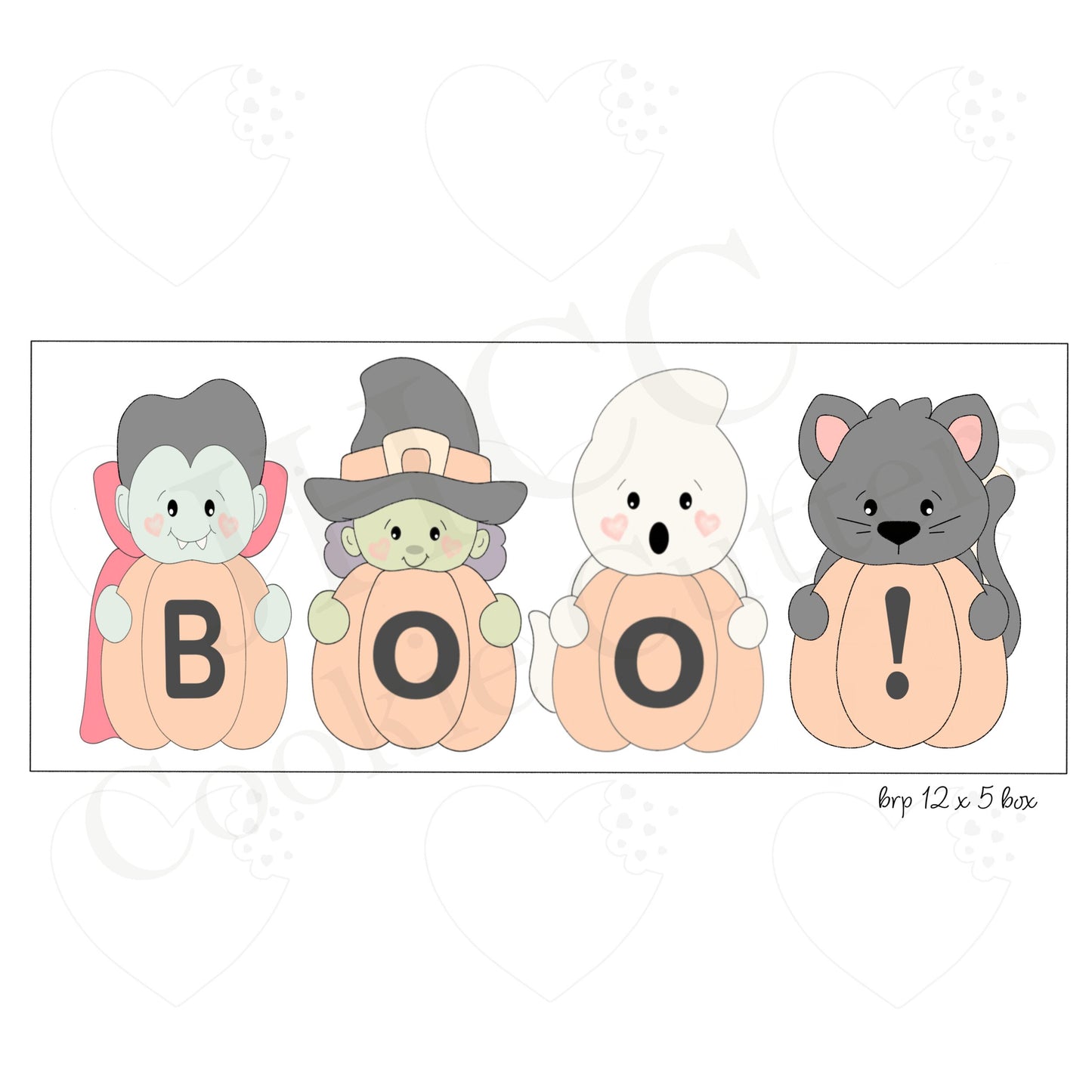 Boo Pumpkin Stick Set 2020 - Cookie Cutters