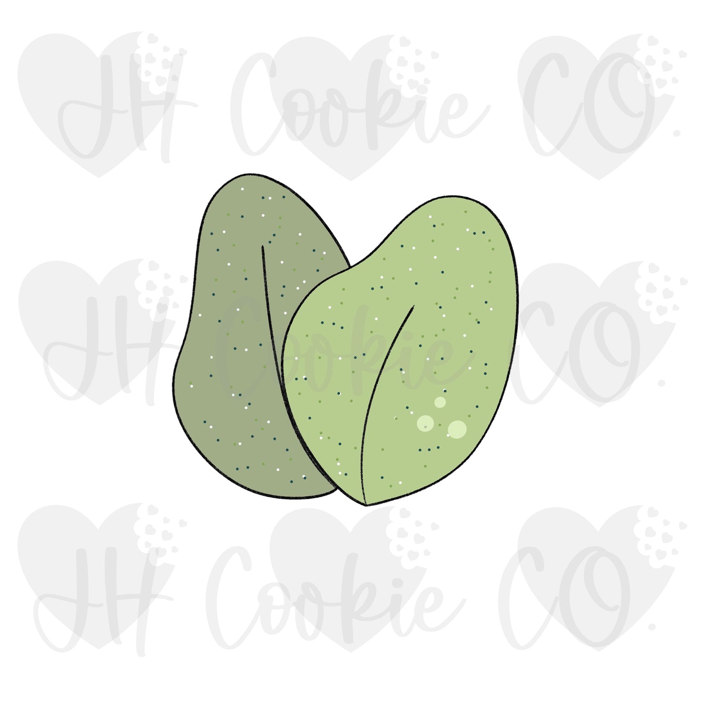 Double Leaf [Floral set] - Cookie Cutter