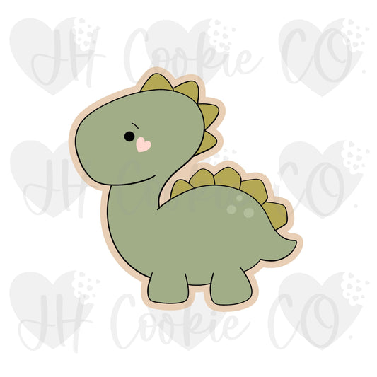 Chubby Dinosaur - Cookie Cutter