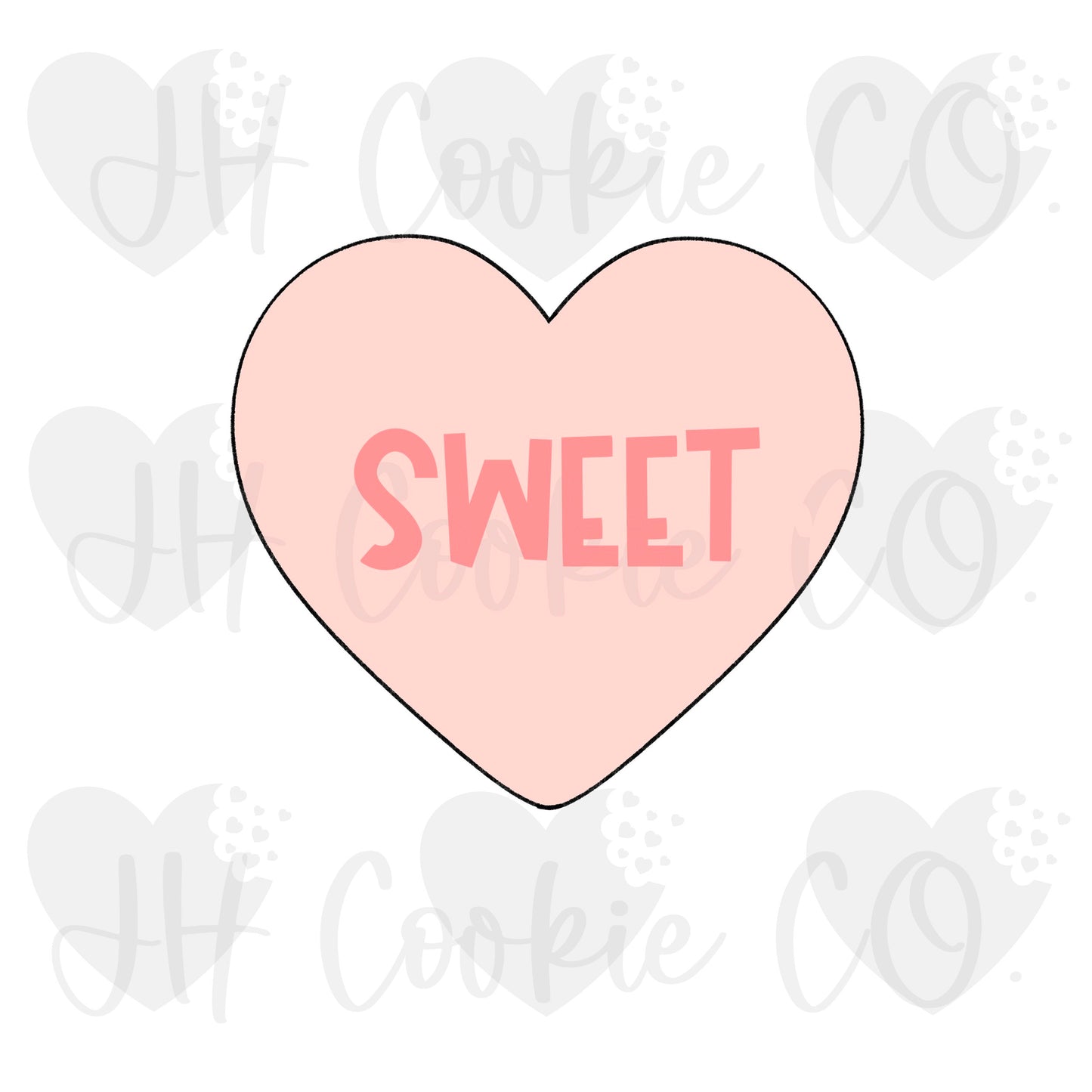 Heart Candy [valentines candy set]- Cookie Cutter