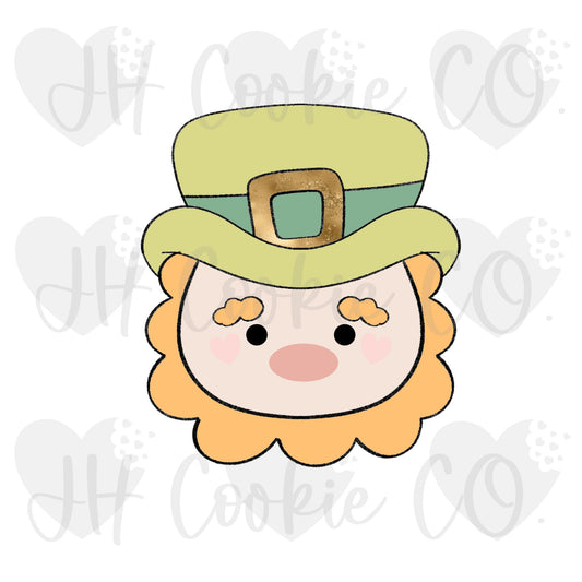 Cute Leprechaun Face [2023]- Cookie Cutter