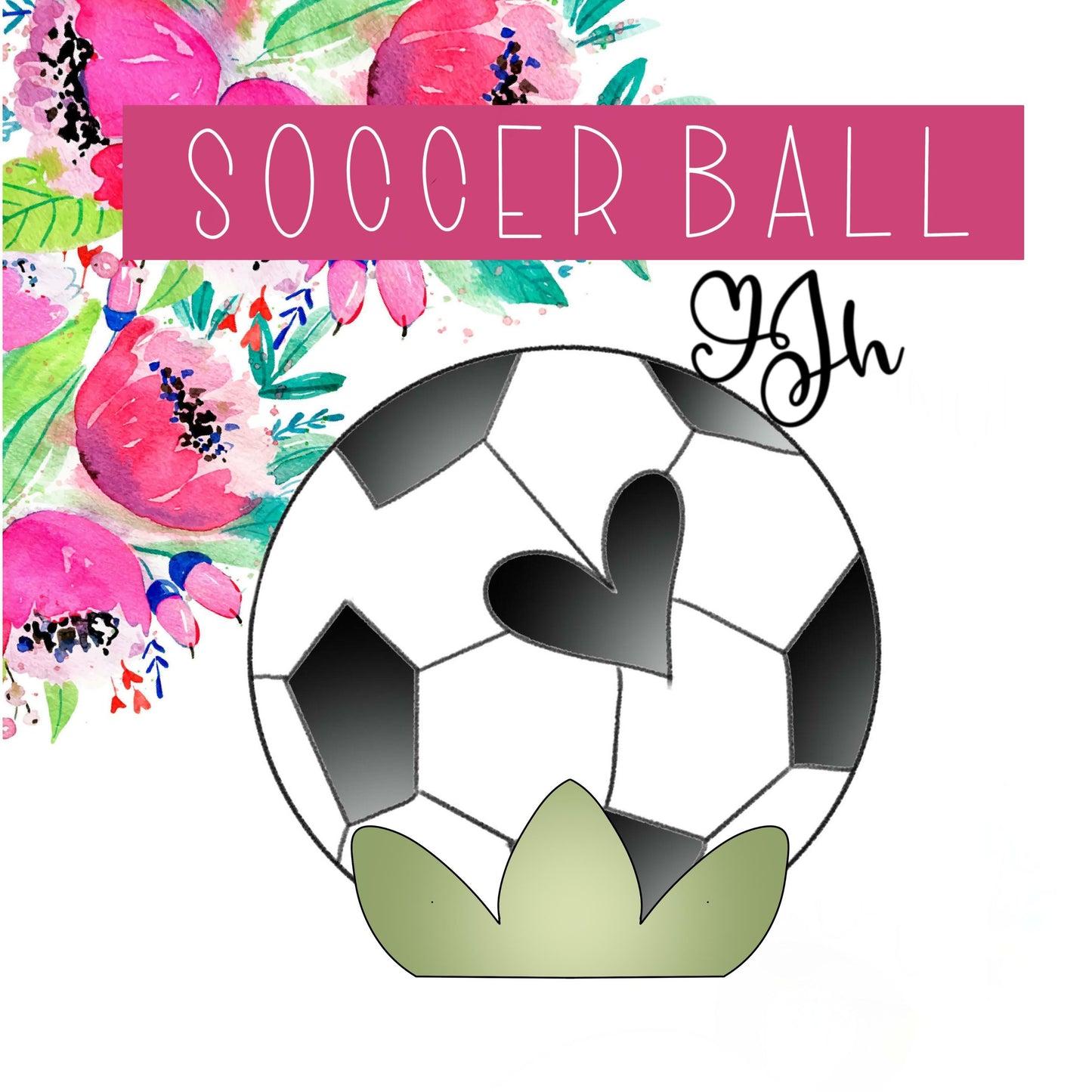 soccer ball cookie cutter