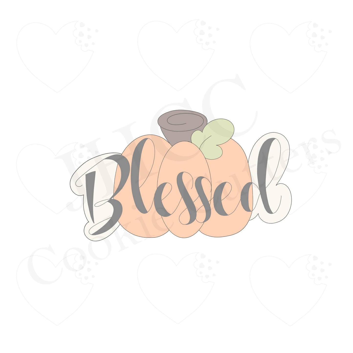 2019 Blessed Pumpkin - Cookie Cutter