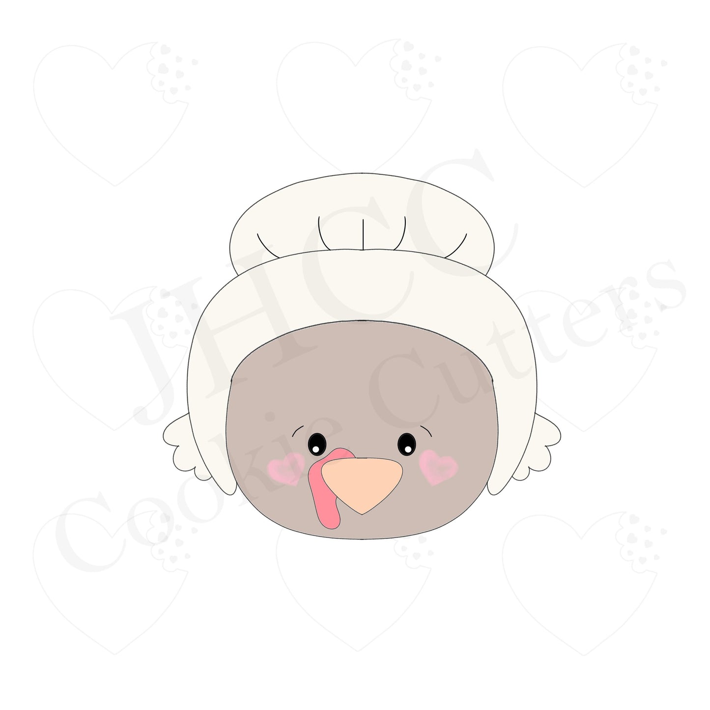 Girl Pilgrim Turkey - Cookie Cutter