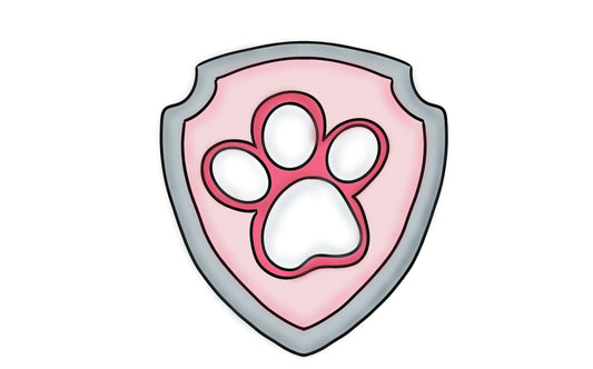paw shield  cookie cutter